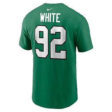 Men's Nike Reggie White Kelly Green Philadelphia Eagles Retired Player Name & Number T-Shirt