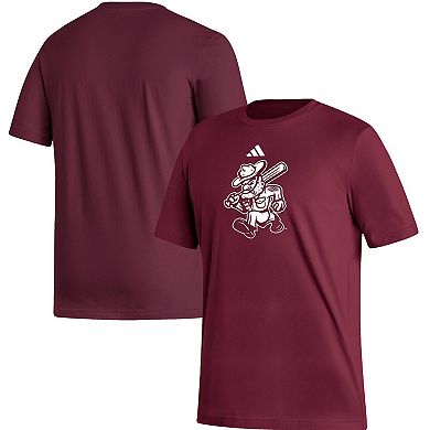 Men's adidas  Maroon Texas A&M Aggies Ol' Sarge Baseball T-Shirt