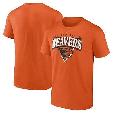 Men's Fanatics Orange Oregon State Beavers Modern Tri T-Shirt