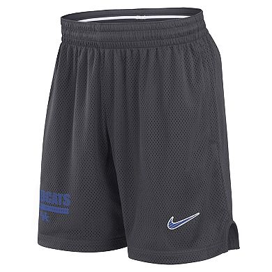 Men's Nike Anthracite Kentucky Wildcats 2024 Sideline Mesh Shorts