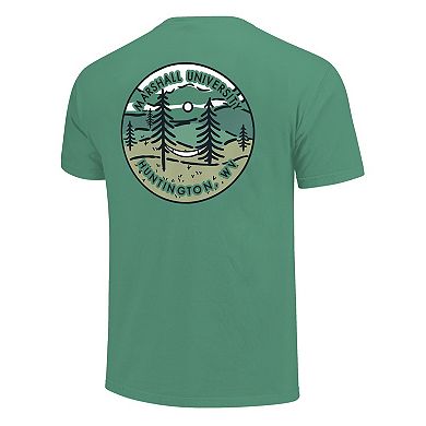 Unisex Kelly Green Marshall Thundering Herd Scenic Comfort Colors T-Shirt