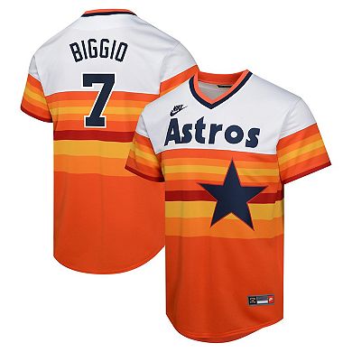 Youth Nike Craig Biggio White Houston Astros Cooperstown Collection Limited Player Jersey