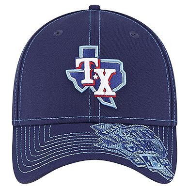 Men's New Era Navy Texas Rangers 2024 MLB All-Star Game State 39THIRTY Flex Hat