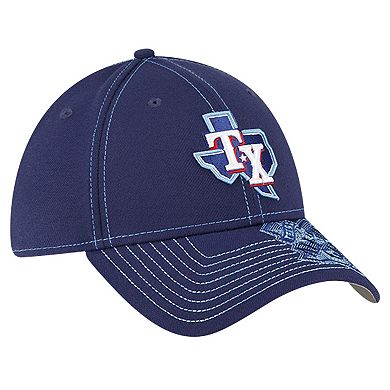 Men's New Era Navy Texas Rangers 2024 MLB All-Star Game State 39THIRTY Flex Hat