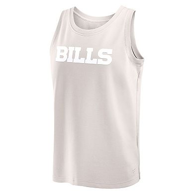 Men's Fanatics Cream Buffalo Bills Elements Tank Top