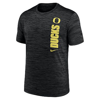 Men's Nike Black Oregon Ducks 2024 Sideline Velocity Performance  T-Shirt