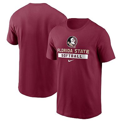 Men's Nike Garnet Florida State Seminoles Softball T-Shirt