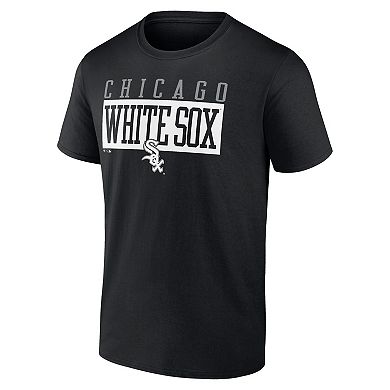 Men's Fanatics Black Chicago White Sox Hard To Beat T-Shirt