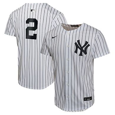 Youth Nike Derek Jeter White New York Yankees Home Retired Game Player Jersey