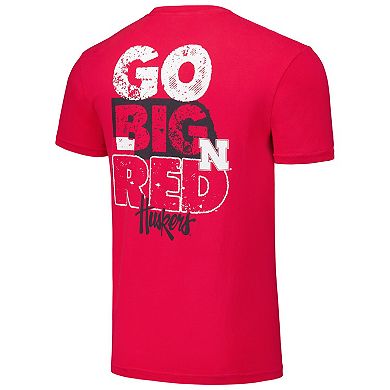 Unisex Scarlet Nebraska Huskers Hyper Local Go Big Red T-Shirt