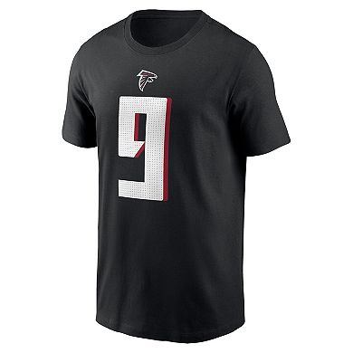 Men's Nike Michael Penix Jr. Black Atlanta Falcons 2024 NFL Draft First Round Pick Name & Number T-Shirt