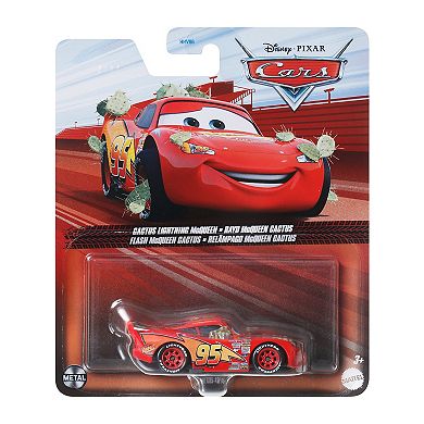 Disney/Pixar's Cars Cactus Lightning McQueen 1:55 Scale Die-Cast Vehicle by Mattel