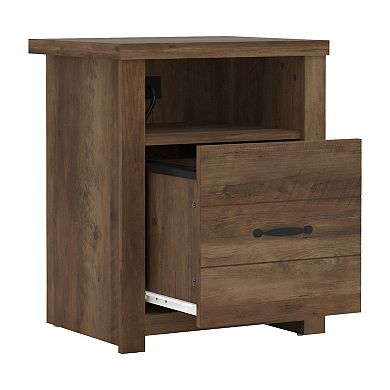 Hillsdale Furniture Living Essentials by Hillsdale Lancaster USB & Storage End Table 