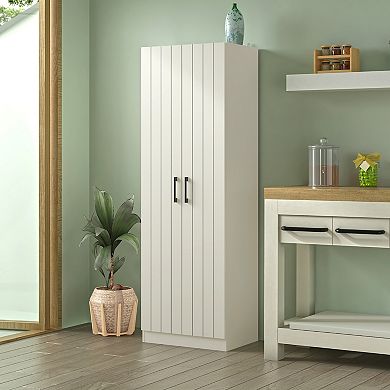 Hillsdale Furniture Living Essentials by Hillsdale Lancaster Small Wood Pantry