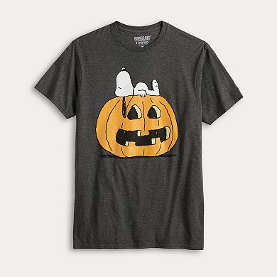 Men's Peanuts Snoopy Pumpkin Graphic Tee