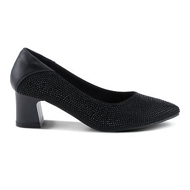 Patrizia Senna Women's Block Heel Pumps