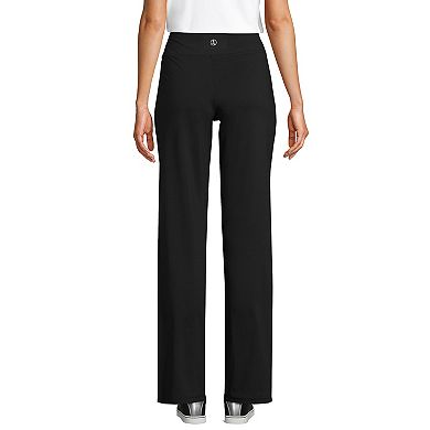 Women's Lands' End Active High Impact Straight Leg Pants