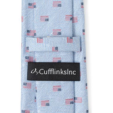 Men's Cuff Links, Inc. American Flag Tie