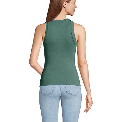 Women's Lands' End Drapey Rib Tank