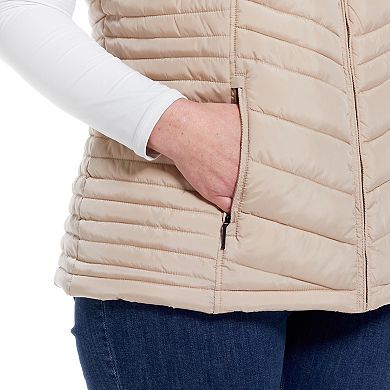 Plus Size Weathercast Plush Lined Vest