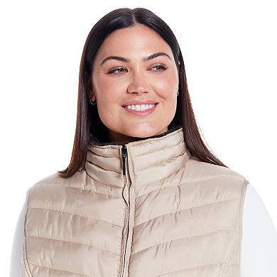 Plus Size Weathercast Plush Lined Vest