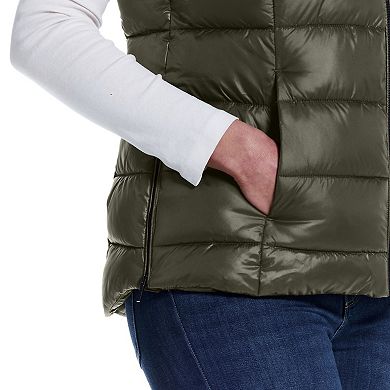 Women's Weathercast Hooded Puffer Vest