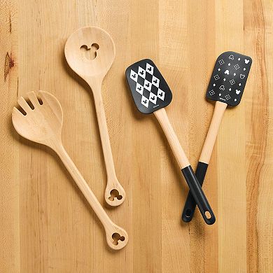 Disney Home Disney's Mickey Mouse Monochrome Kitchen Tools 4-Piece Set