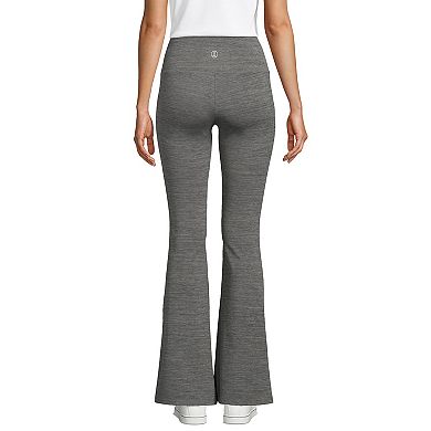 Women's Lands' End Active High Impact High-Rise Slim Flare Pants