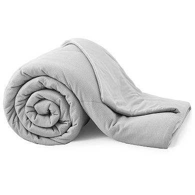 Unikome Ultra-cool Lightweight Oversize Blanket, Reversible Waffle Summer Blanket
