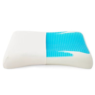 Unikome Cooling Gel Pillows Memory Foam Bed Pillow With Two-sided Reversible Design