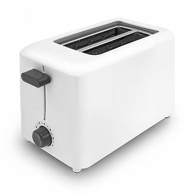 Elite Cuisine 2 Slice Cool Touch Toaster with 7 Toast Settings