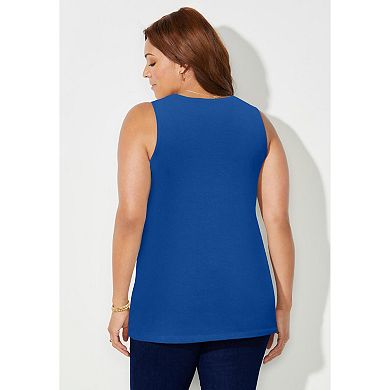 Catherines Women's Plus Size Suprema Tank