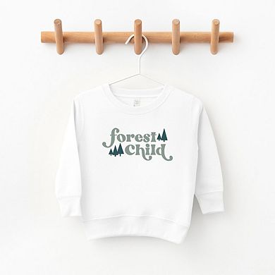 Forest Child Toddler Graphic Sweatshirt