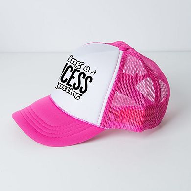 The Juniper Shop Being A Princess Is Exhuasting Youth Foam Trucker Hat
