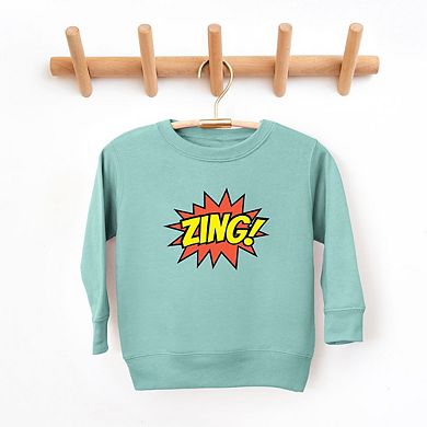 Comic Zing Toddler Graphic Sweatshirt