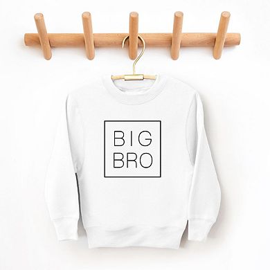 Big Bro Square Youth Graphic Sweatshirt