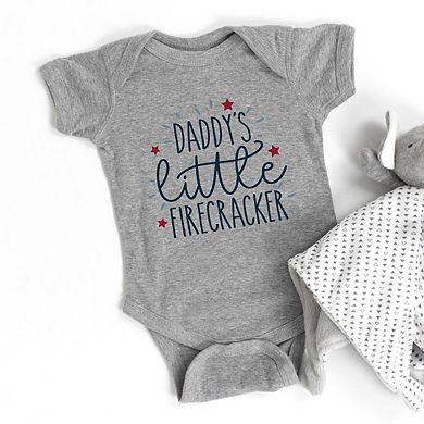 Daddy's Little Firecracker Baby Bodysuit