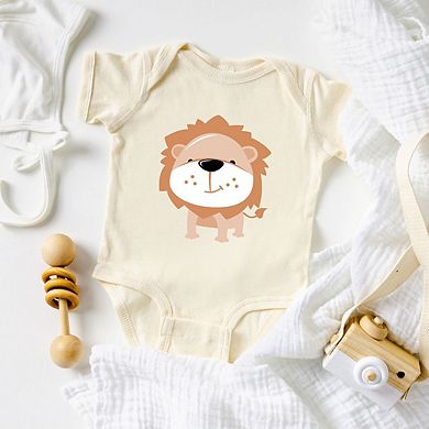 Lion Colorful Baby Bodysuit