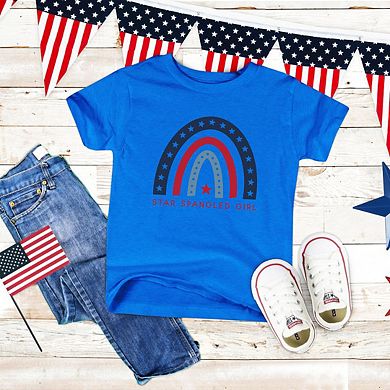 Star Spangled Girl Youth Short Sleeve Graphic Tee