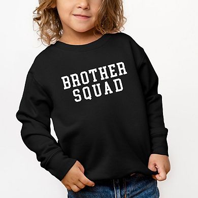 Brother Squad Toddler Graphic Sweatshirt