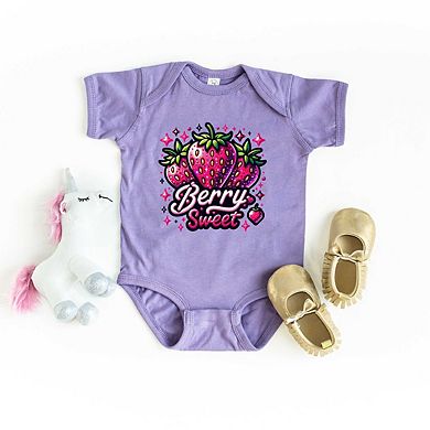 Berry Sweet Strawberry Baby Bodysuit