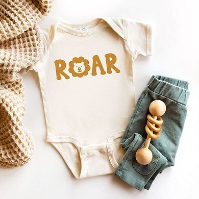 Roar Lion Baby Bodysuit