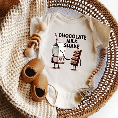 Chocolate Milk Shake Baby Bodysuit