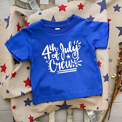 4th Of July Crew Youth Short Sleeve Graphic Tee