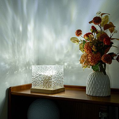 Color-changing Water Ripple Table Lamp Night Light With Remote Control