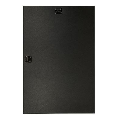 Black Cardboard Hanger Back for 12 x 18 Picture Frames, Artwork, and DIY Projects (10 Pack)