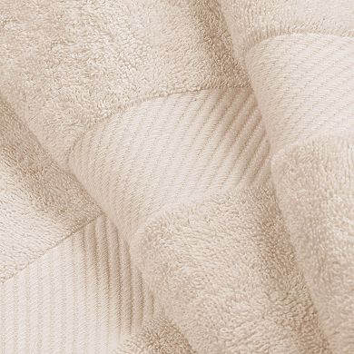 SUPERIOR 3-Piece Kendell Egyptian Cotton Medium Weight Bath Towel Set