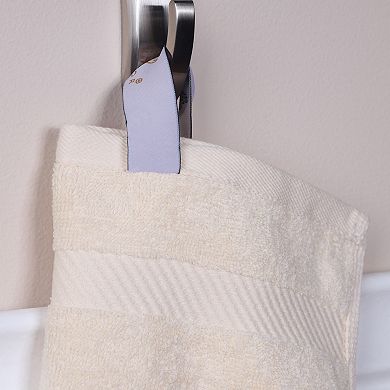 SUPERIOR 6-Piece Solid Egyptian Cotton Fast-Drying Hand Towel Set