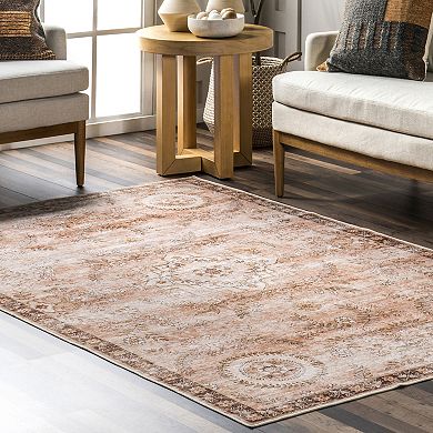 nuLOOM Kirsi Vintage Medallions Area Rug