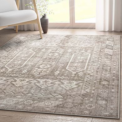 Well Woven Apollo Praha Vintage Faded Global Area Rug